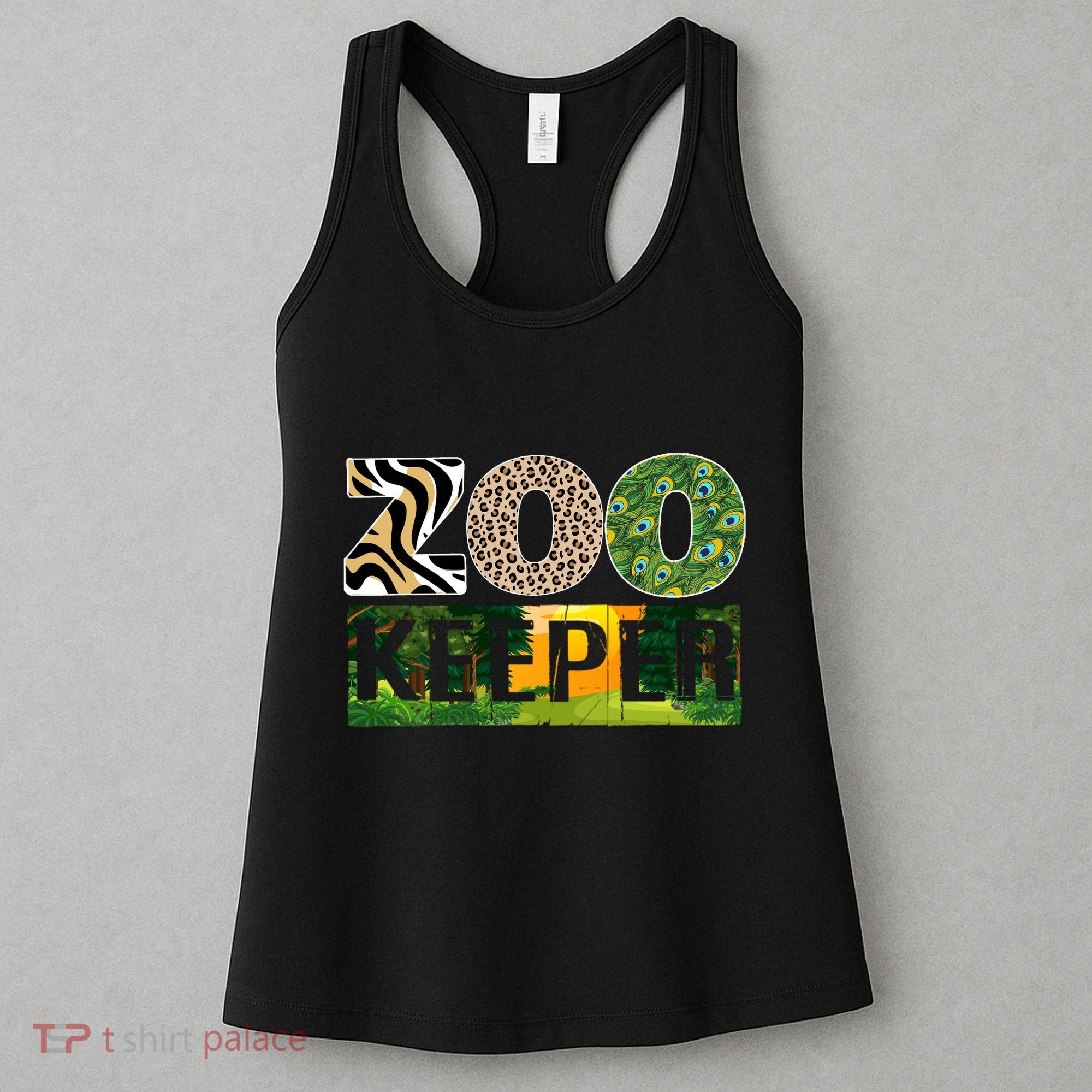 Zookeeper Zoo Animals Zoo Keeper Zoos Women's Tank Top