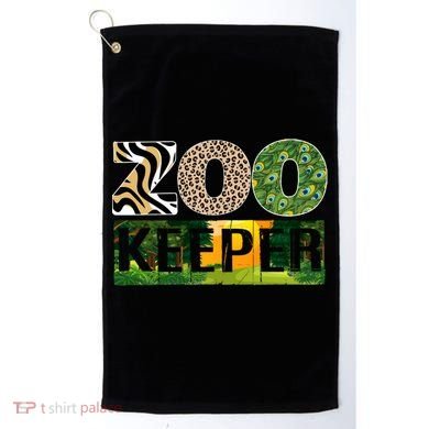 Zookeeper Zoo Animals Zoo Keeper Zoos Golf Towel