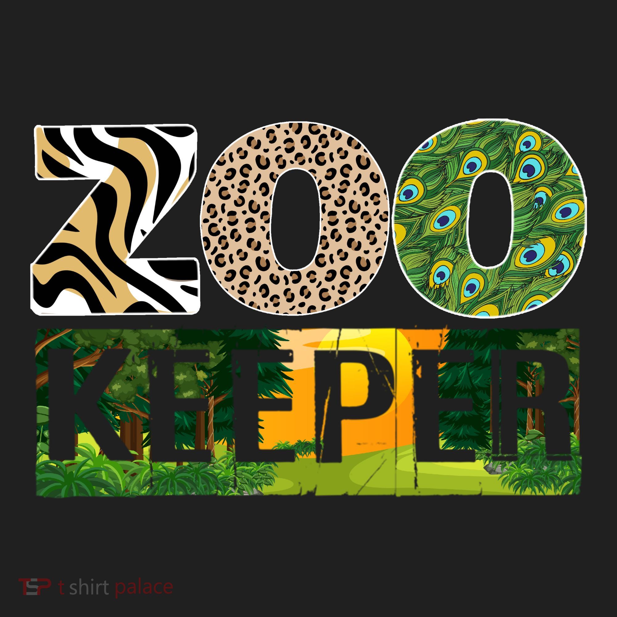 Zookeeper Zoo Animals Zoo Keeper Zoos Golf Towel