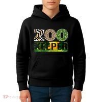 Zookeeper Zoo Animals Zoo Keeper Zoos Kids Hoodie thumb 4