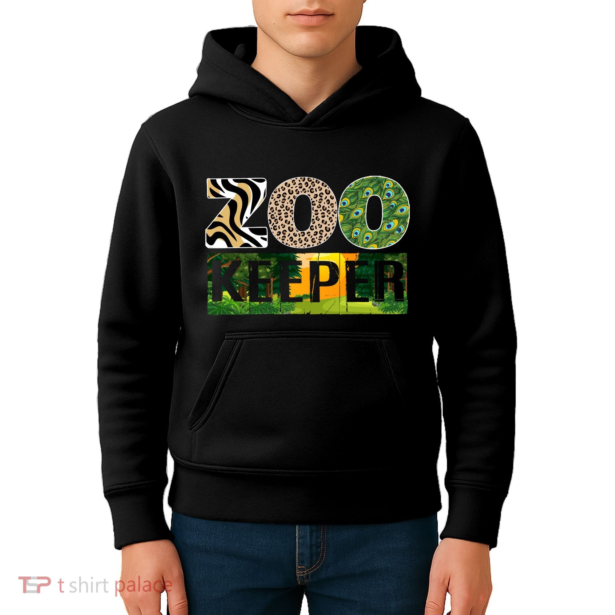 Zookeeper Zoo Animals Zoo Keeper Zoos Kids Hoodie