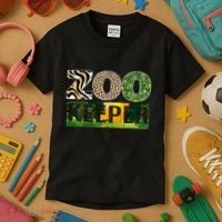 Zookeeper Zoo Animals Zoo Keeper Zoos Kids T-Shirt thumb 3