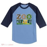 Zookeeper Zoo Animals Zoo Keeper Zoos Raglan Baseball Sleeve Shirt thumb 0