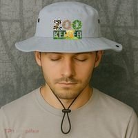 Zookeeper Zoo Animals Zoo Keeper Zoos Bucket Hat thumb 2