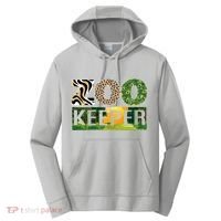 Zookeeper Zoo Animals Zoo Keeper Zoos Performance Fleece Hoodie thumb 0