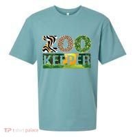 Zookeeper Zoo Animals Zoo Keeper Zoos Sueded Cloud Jersey T-Shirt thumb 0