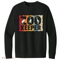 Zookeeper Zoo Animal Explorer Fun Safari Jungle Holiday Gift V.I.T. Fleece Crew Sweatshirt thumb 0