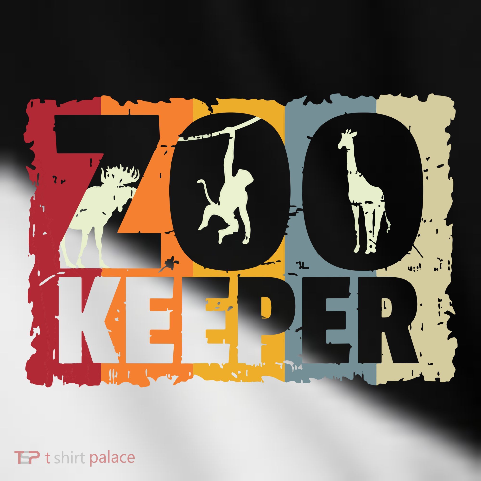 Zookeeper Zoo Animal Explorer Fun Safari Jungle Holiday Gift Toddler Fine Jersey T-Shirt