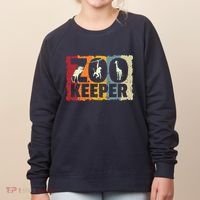 Zookeeper Zoo Animal Explorer Fun Safari Jungle Holiday Gift Women's Sweatshirt thumb 0