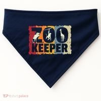Zookeeper Zoo Animal Explorer Fun Safari Jungle Holiday Gift USA-Made Doggie Bandana thumb 0