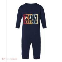 Zookeeper Zoo Animal Explorer Fun Safari Jungle Holiday Gift Infant Fleece One Piece thumb 0