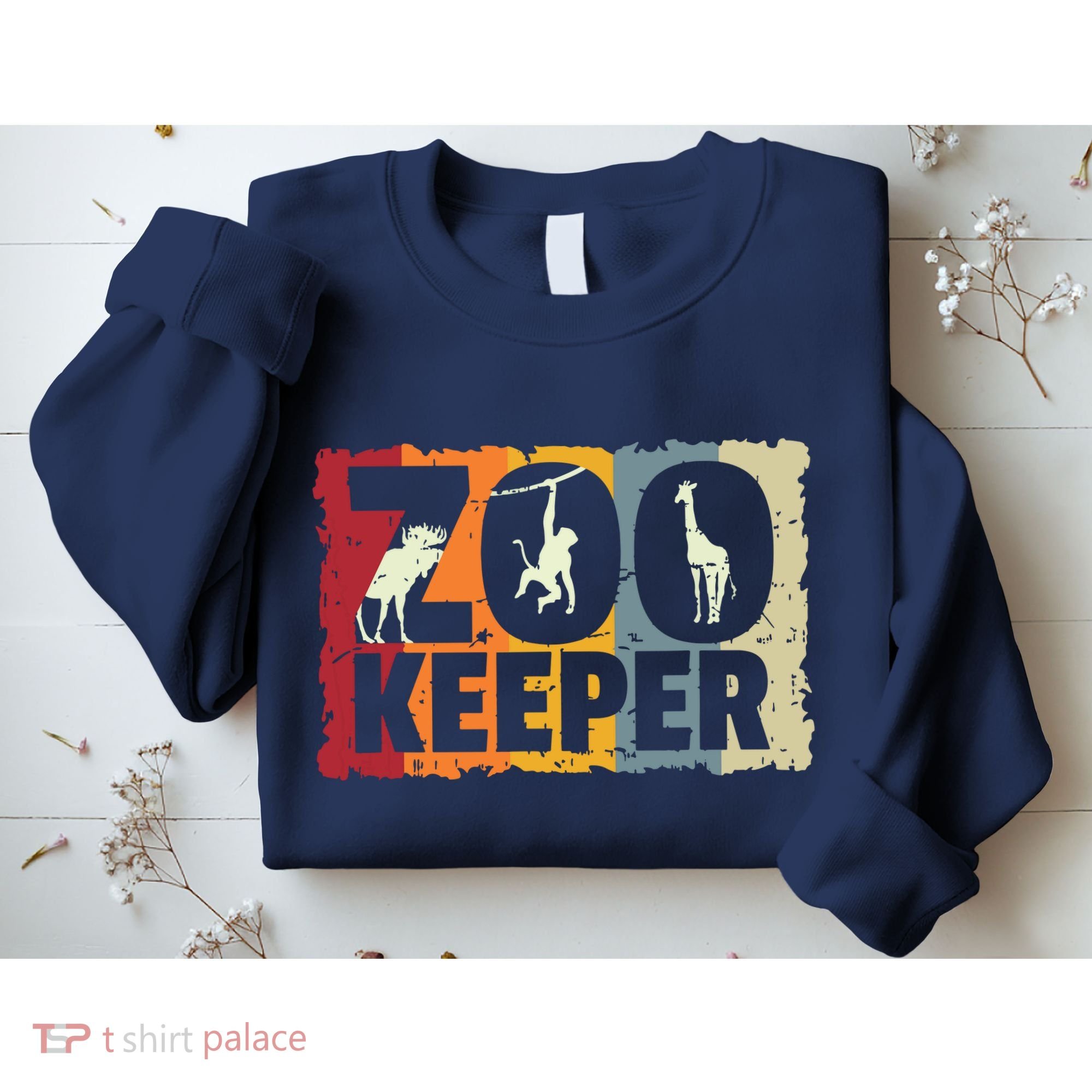 Zookeeper Zoo Animal Explorer Fun Safari Jungle Holiday Gift Sweatshirt