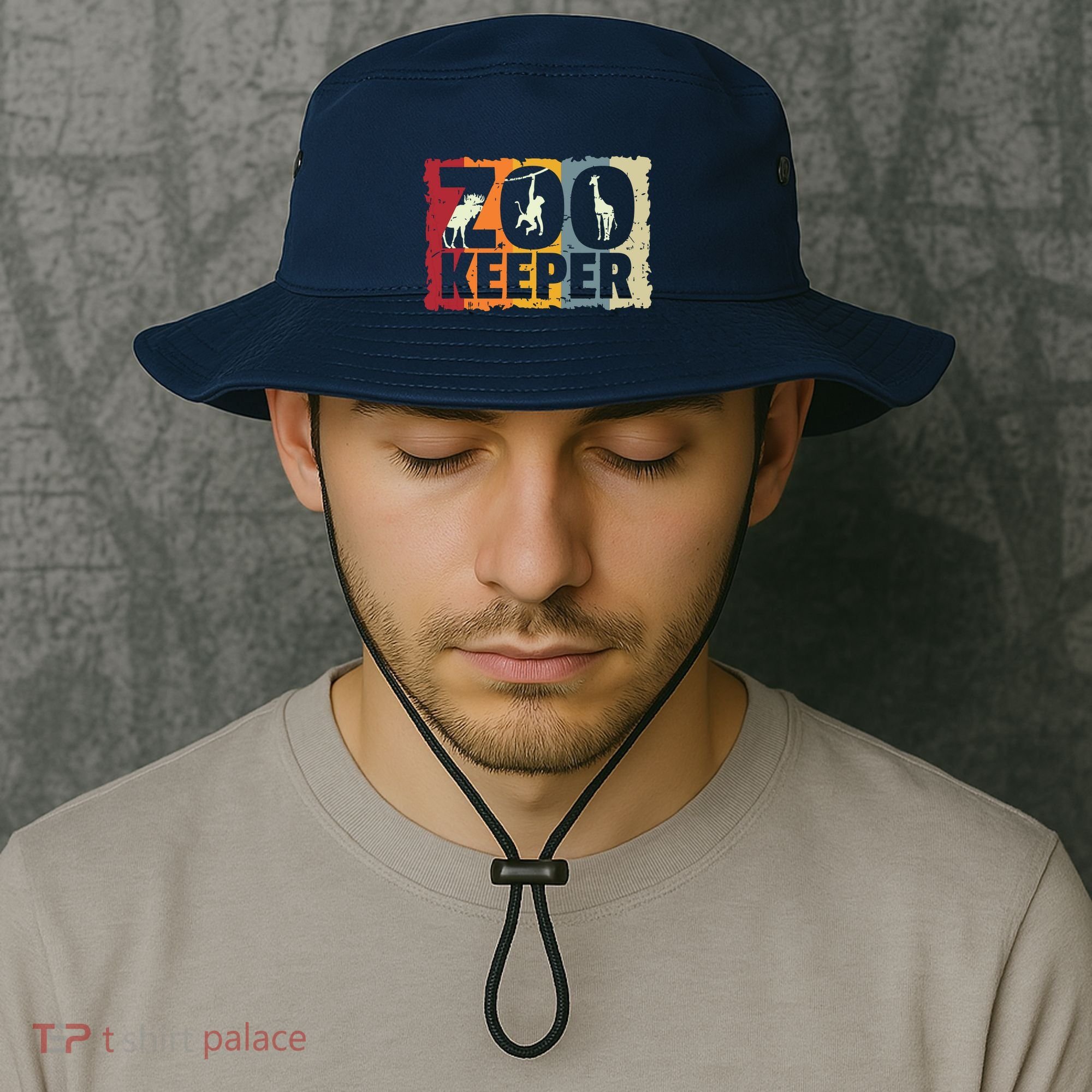 Zookeeper Zoo Animal Explorer Fun Safari Jungle Holiday Gift Bucket Hat