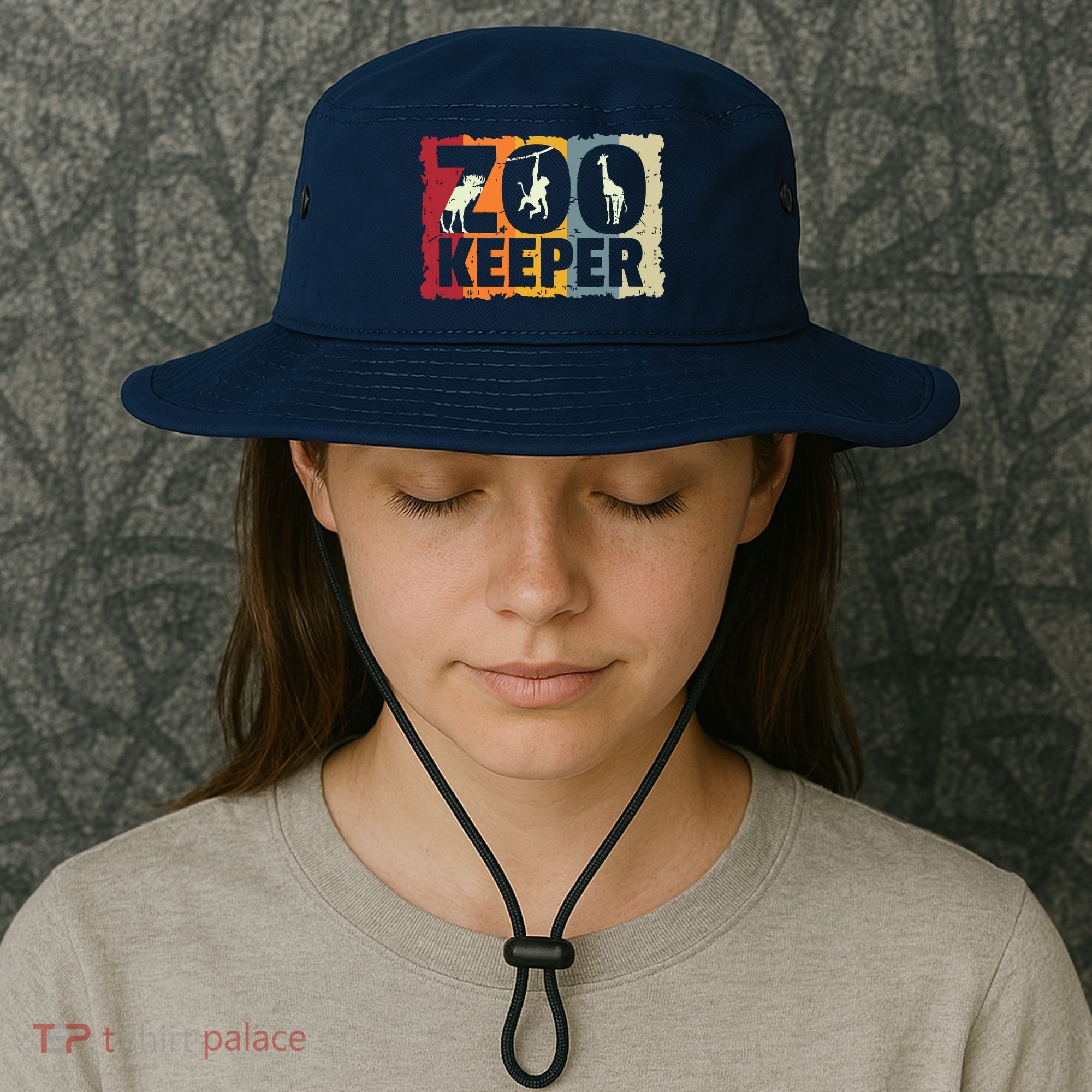 Zookeeper Zoo Animal Explorer Fun Safari Jungle Holiday Gift Bucket Hat