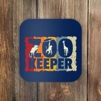 Zookeeper Zoo Animal Explorer Fun Safari Jungle Holiday Gift Coaster thumb 0