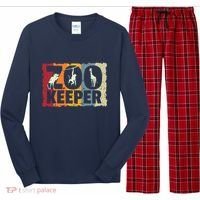 Zookeeper Zoo Animal Explorer Fun Safari Jungle Holiday Gift Long Sleeve Pajama Set thumb 0