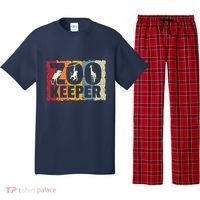 Zookeeper Zoo Animal Explorer Fun Safari Jungle Holiday Gift Pajama Set thumb 0