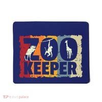 Zookeeper Zoo Animal Explorer Fun Safari Jungle Holiday Gift Mousepad thumb 0