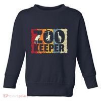 Zookeeper Zoo Animal Explorer Fun Safari Jungle Holiday Gift Toddler Sweatshirt thumb 0