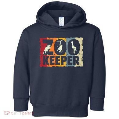 Zookeeper Zoo Animal Explorer Fun Safari Jungle Holiday Gift Toddler Hoodie