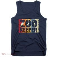 Zookeeper Zoo Animal Explorer Fun Safari Jungle Holiday Gift Tank Top thumb 0