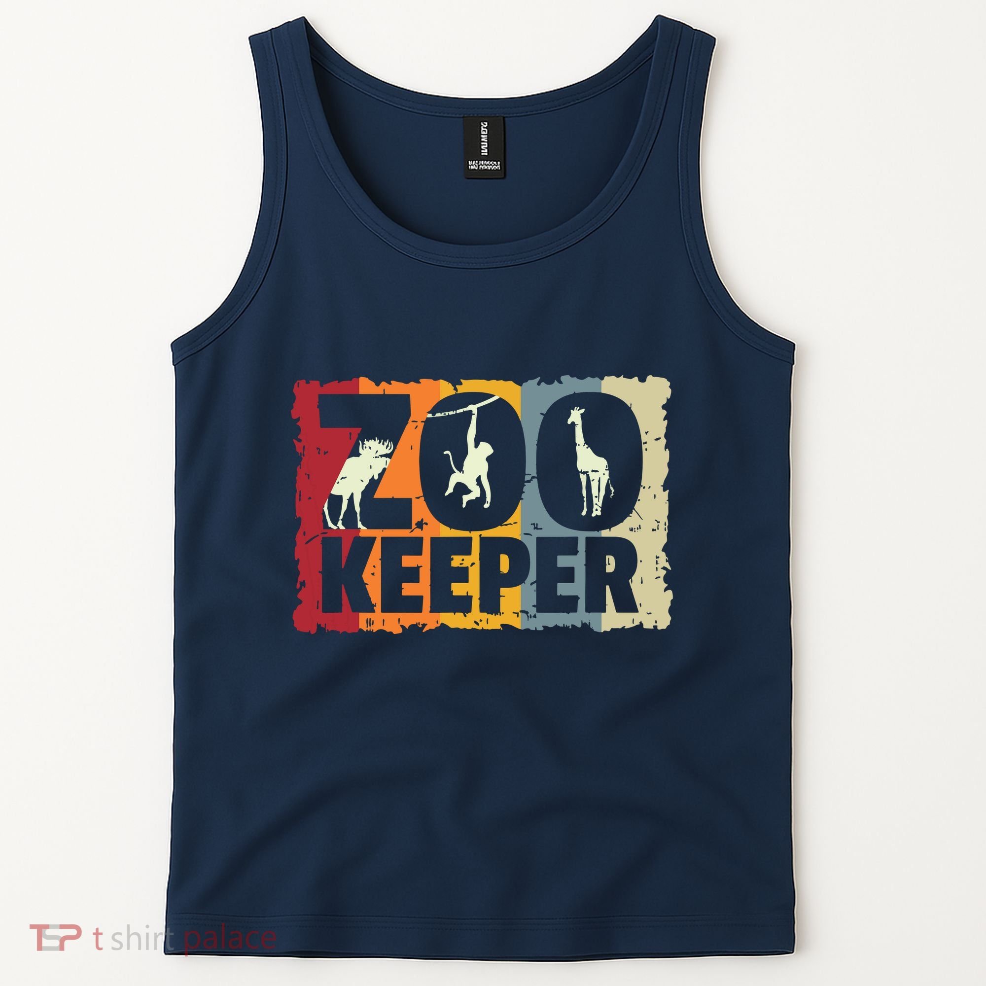 Zookeeper Zoo Animal Explorer Fun Safari Jungle Holiday Gift Tank Top