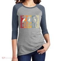 Zookeeper Zoo Animal Explorer Fun Safari Jungle Holiday Gift Women's Tri-Blend 3/4-Sleeve Raglan Shirt thumb 2