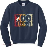 Zookeeper Zoo Animal Explorer Fun Safari Jungle Holiday Gift Kids Sweatshirt thumb 0