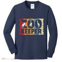 Zookeeper Zoo Animal Explorer Fun Safari Jungle Holiday Gift Kids Long Sleeve Shirt thumb 0