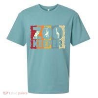 Zookeeper Zoo Animal Explorer Fun Safari Jungle Holiday Gift Sueded Cloud Jersey T-Shirt thumb 0