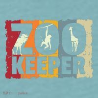 Zookeeper Zoo Animal Explorer Fun Safari Jungle Holiday Gift Sueded Cloud Jersey T-Shirt thumb 2