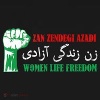 Zan Zendegi Azadi Persian Woman Life Freedom Women's Hoodie thumb 2