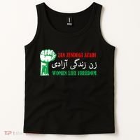 Zan Zendegi Azadi Persian Woman Life Freedom Tank Top thumb 2