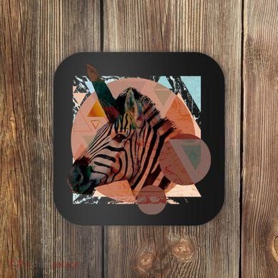Zebracorn Coaster