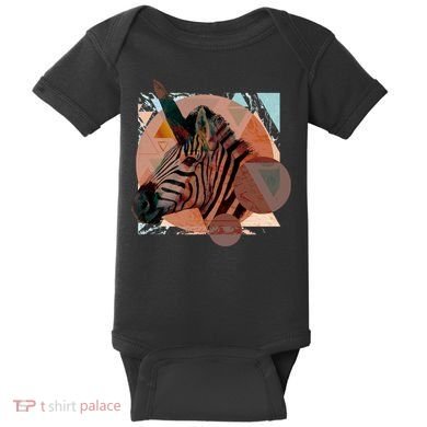 Zebracorn Baby Bodysuit