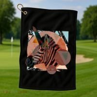 Zebracorn Golf Towel thumb 1