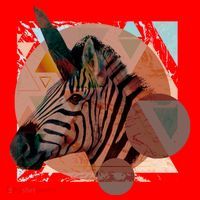 Zebracorn Santa Hat thumb 1
