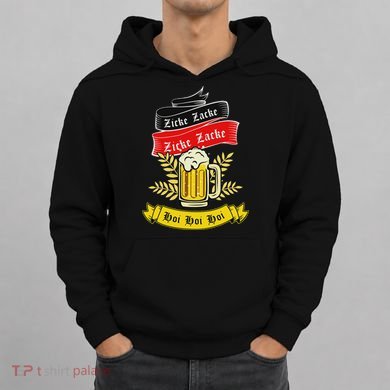 Zicke Zacke Hoi Funny Germany Flag Oktoberfest German Hoodie