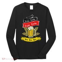 Zicke Zacke Hoi Funny Germany Flag Oktoberfest German Long Sleeve Shirt thumb 0