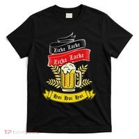 Zicke Zacke Hoi Funny Germany Flag Oktoberfest German T-Shirt thumb 0