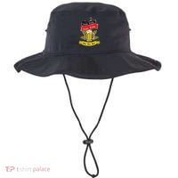 Zicke Zacke Hoi Funny Germany Flag Oktoberfest German Bucket Hat thumb 0