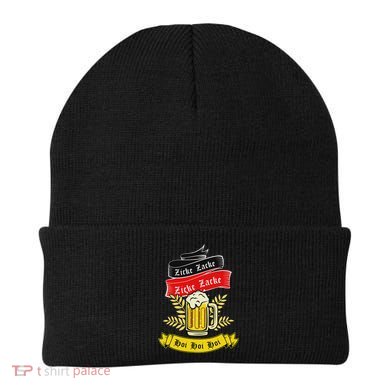 Zicke Zacke Hoi Funny Germany Flag Oktoberfest German Beanie