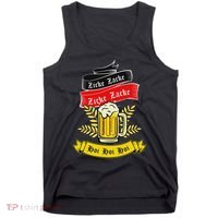Zicke Zacke Hoi Funny Germany Flag Oktoberfest German Tank Top thumb 0