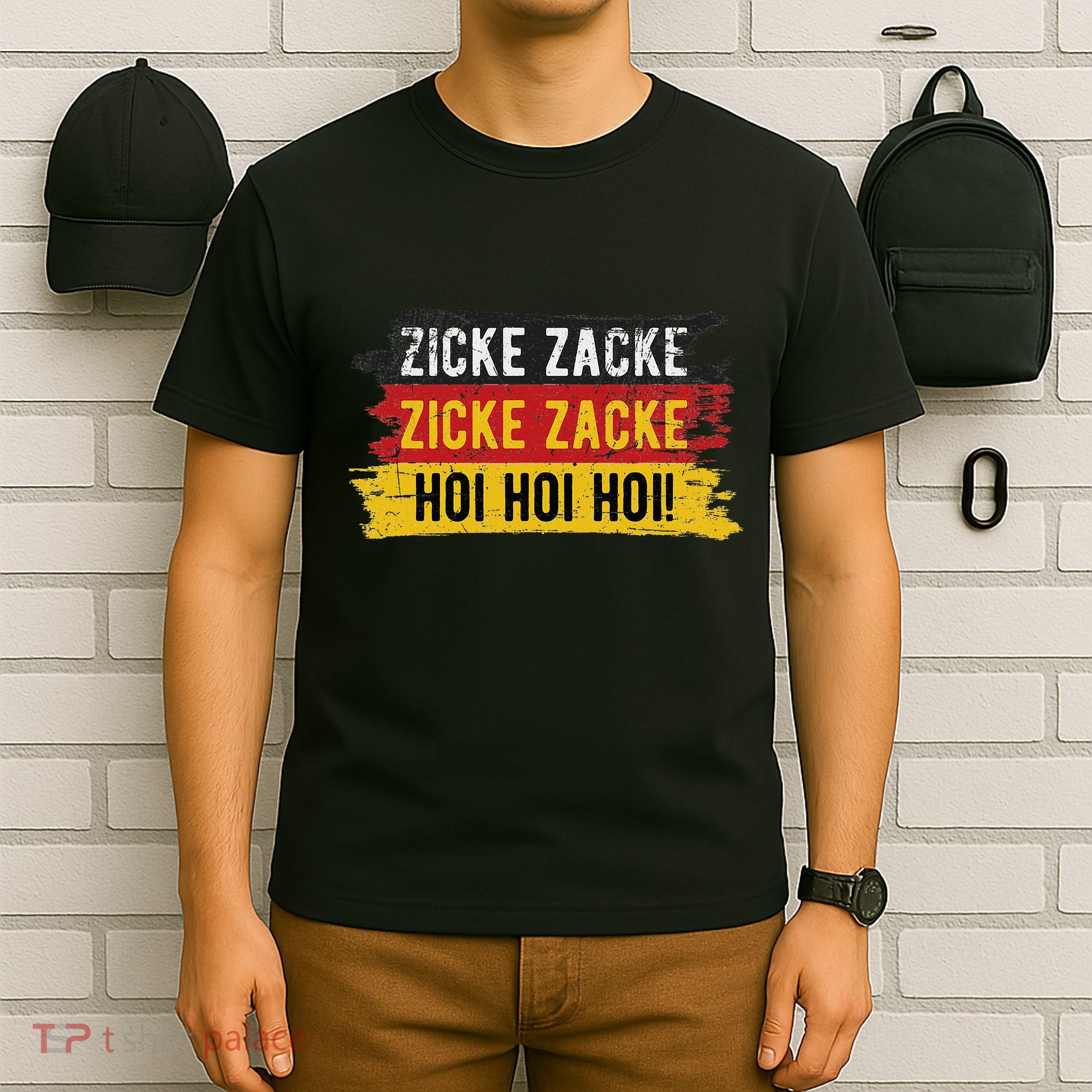 Zicke Zacke Hoi Hoi German Drinking Song Prost Cheers T-Shirt