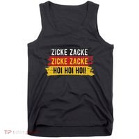 Zicke Zacke Hoi Hoi German Drinking Song Prost Cheers Tank Top thumb 0