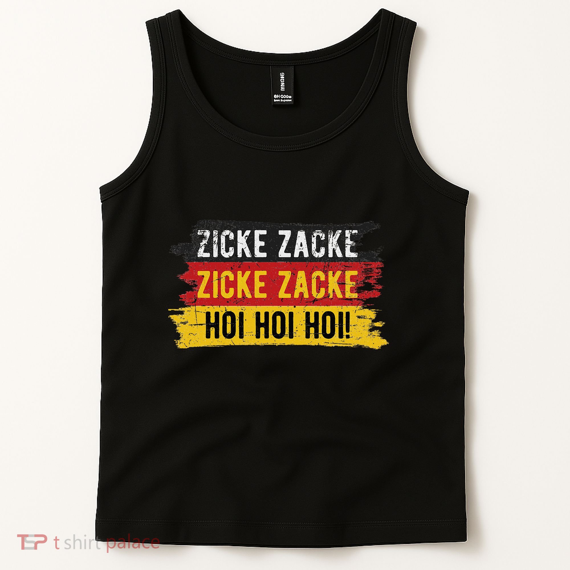 Zicke Zacke Hoi Hoi German Drinking Song Prost Cheers Tank Top