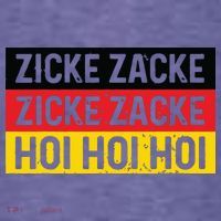 Zicke Zacke Hoi Oktoberfest German Flag Party Funny Gift T-Shirt thumb 5