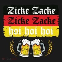 Zicke Zacke Hoi Oktoberfest German Flag Party Funny Hoodie thumb 2