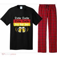 Zicke Zacke Hoi Oktoberfest German Flag Party Funny Pajama Set thumb 0
