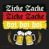 Zicke Zacke Hoi Oktoberfest German Flag Party Funny Hat thumb 2